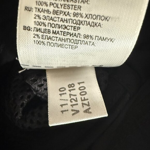 Rare Stella McCartney x Adidas Structured Peplum Jacket Black Size M - Picture 11 of 11